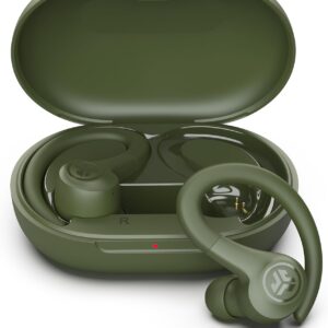 JLab, Go Sport+, True Wireless Workout Earbuds, Bluetooth Sport Earbuds, Clear Calling, Graphite
